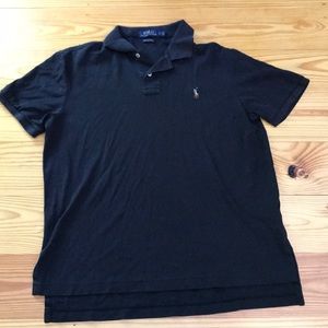 Men's polo collar shirt